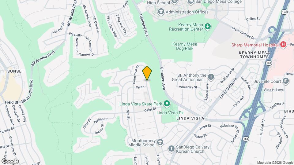 2917 Ulric St Map and Location Details