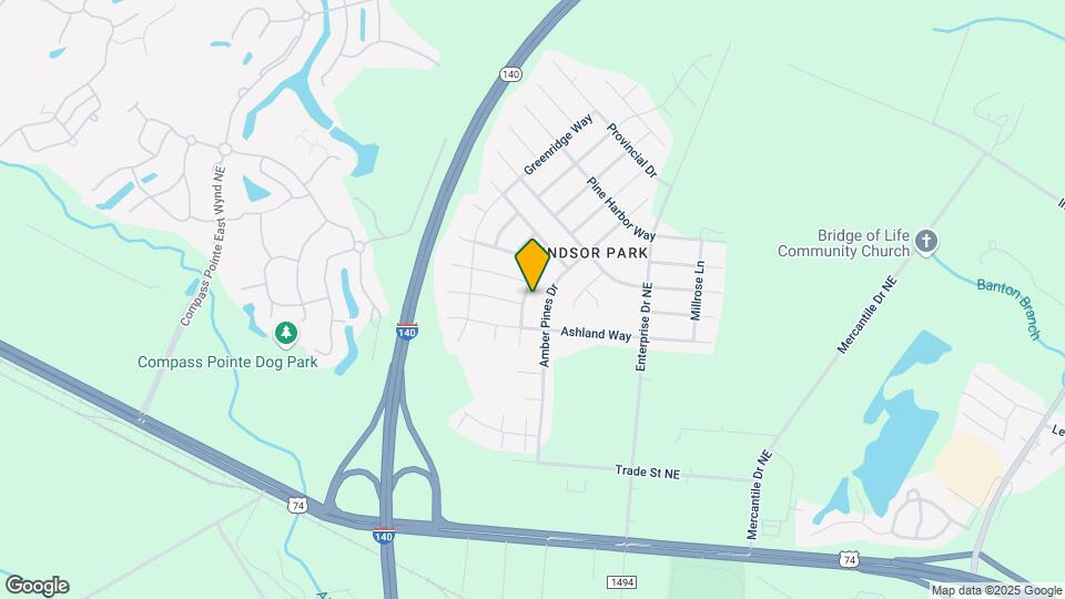 1731 Pepperwood Way Mapa y Detalles de la Ubicación