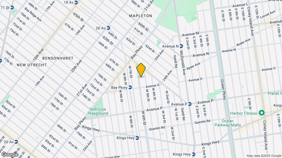 1379 W 6th St Map and Location Details