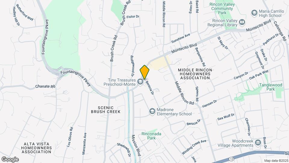 775 Benicia Dr Map and Location Details