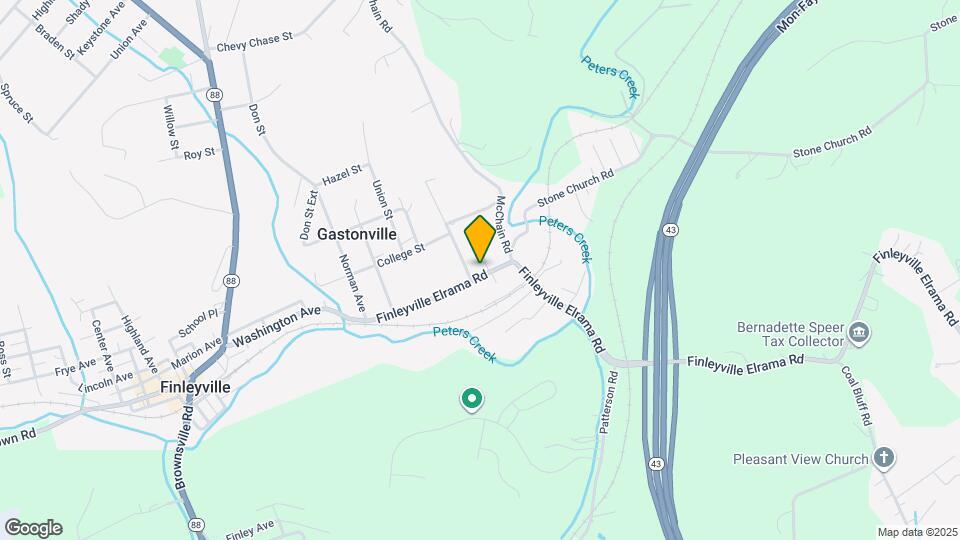 3701 Finleyville Elrama Rd Map and Location Details