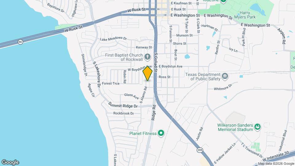 809 S Alamo Rd Mapa y Detalles de la Ubicación