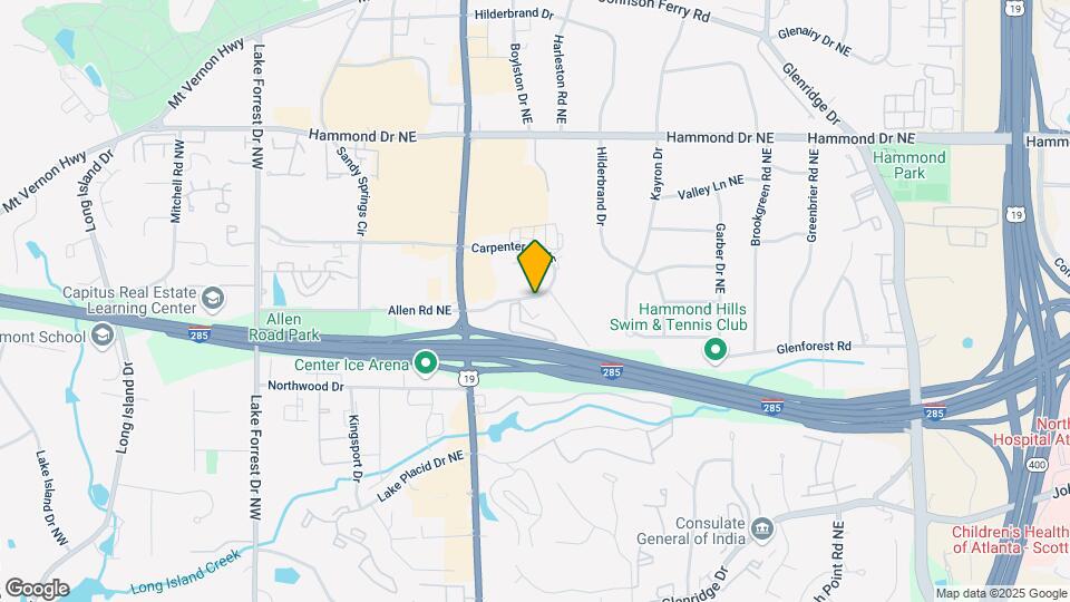 346 Carpenter Dr NE Map and Location Details