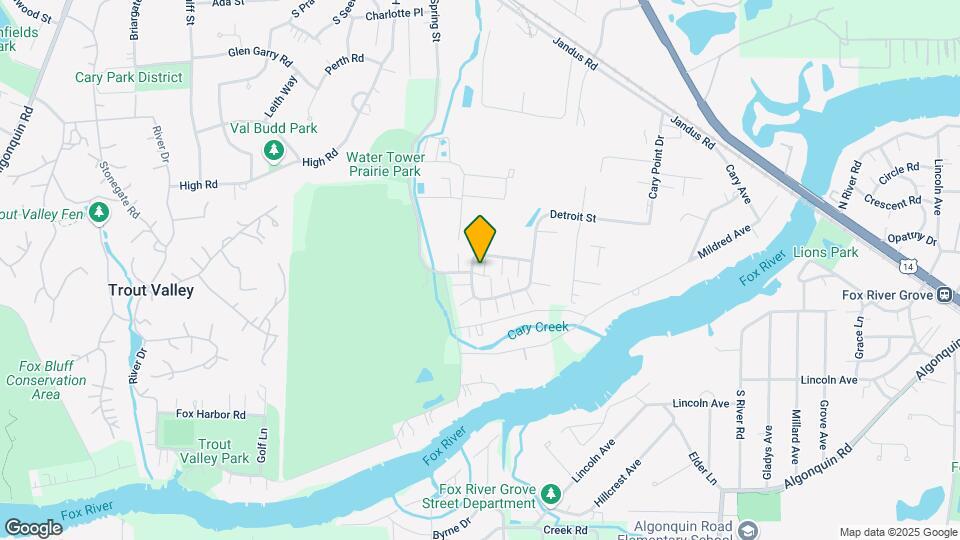 409 Cary Woods Cir Map and Location Details