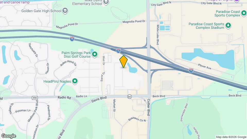 8923 Madrid Cir Map and Location Details