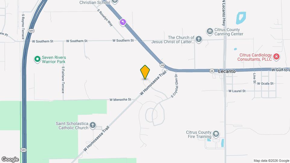 851 S Oak Crest Path Map and Location Details