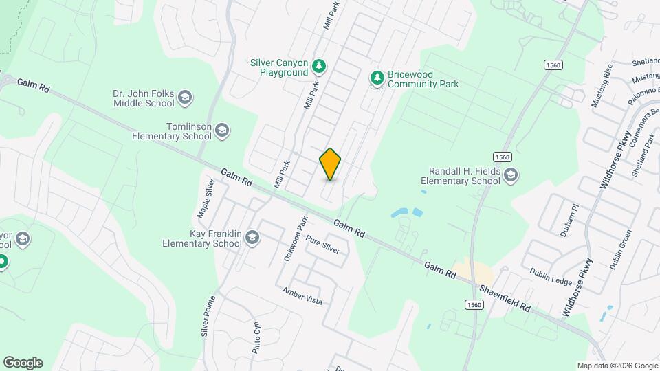 9511 Bricewood Oak Mapa y Detalles de la Ubicación