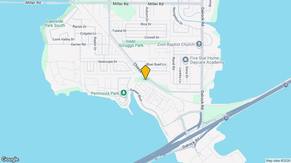 7833 Bayside Dr Map and Location Details