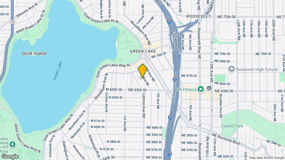 6539 4th Ave NE Map and Location Details