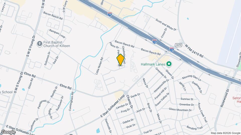 3120 Panhandle Dr Map and Location Details