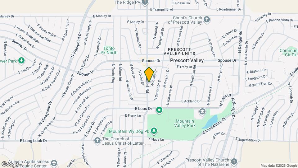 4400 N Phillip Dr Map and Location Details