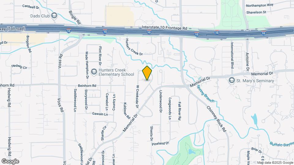 721 E Creekside Dr Map and Location Details