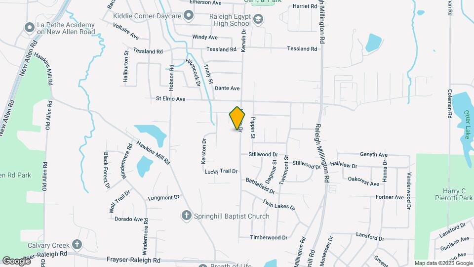 3899 Kerwin Dr Map and Location Details