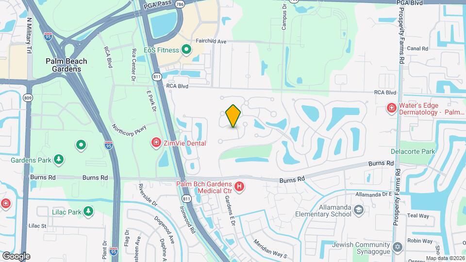 7901 Chapman Oak Ct Map and Location Details