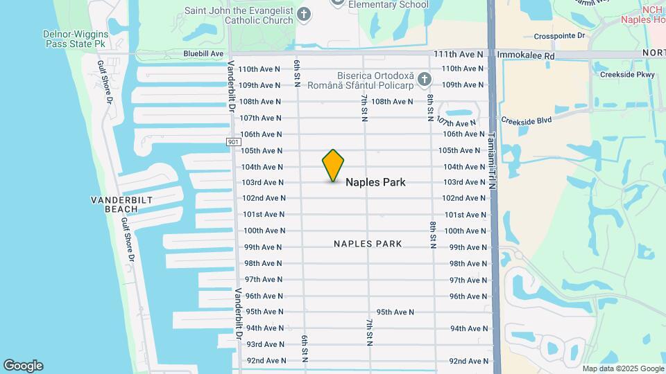646 103rd Ave N Map and Location Details