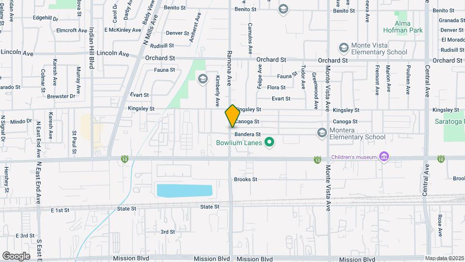 4504 Bandera St Map and Location Details