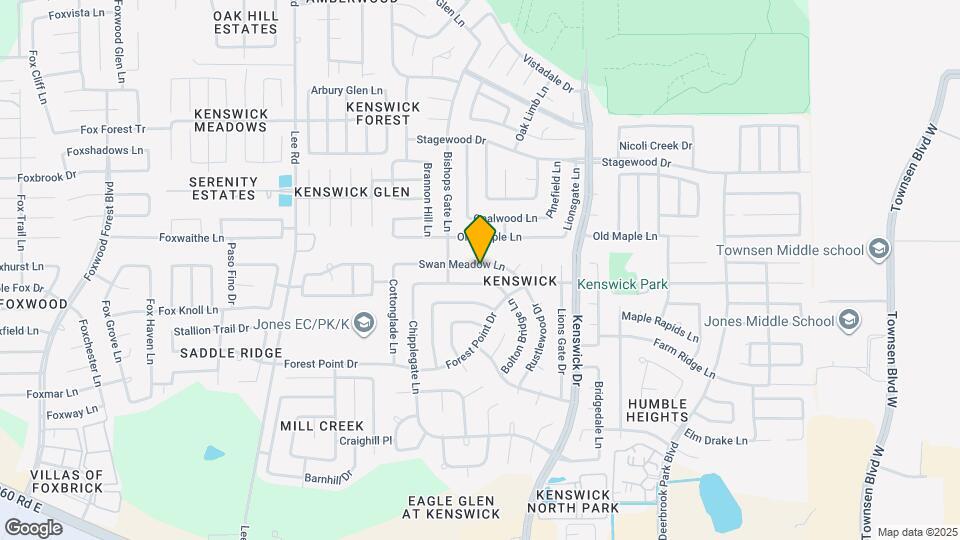 8326 Swan Meadow Ln Map and Location Details