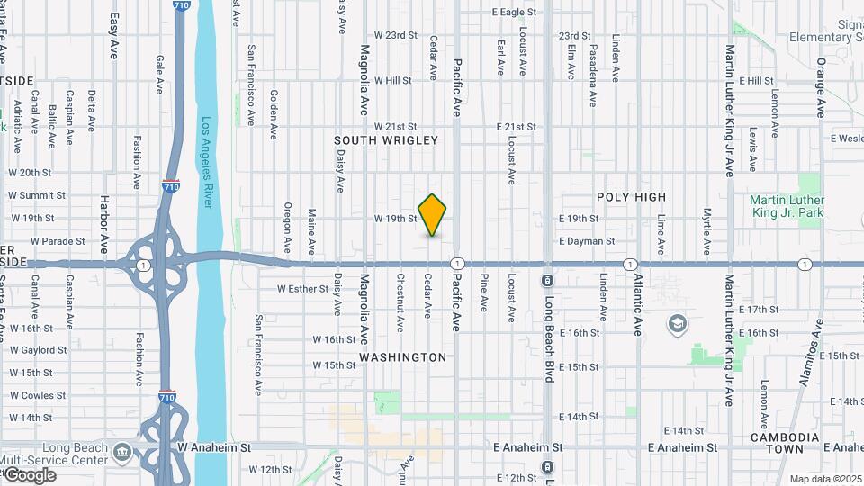 1834 Cedar Ave Map and Location Details