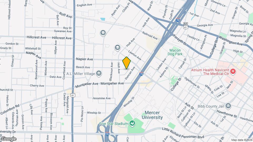 1916 Beech Ave Map and Location Details