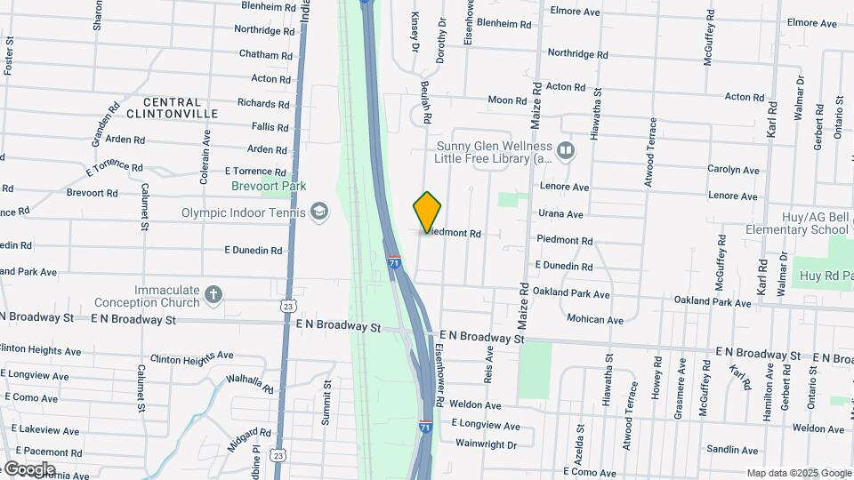 3416 Beulah Rd Map and Location Details