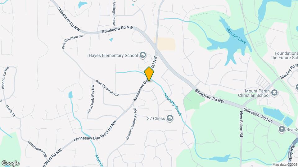 1430 Kennesaw Due West Rd NW Mapa y Detalles de la Ubicación