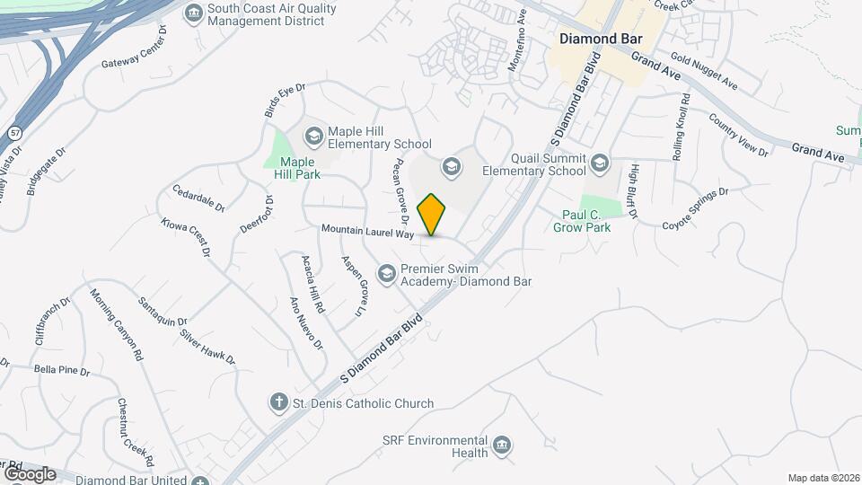 22810 Mountain Laurel Way Map and Location Details