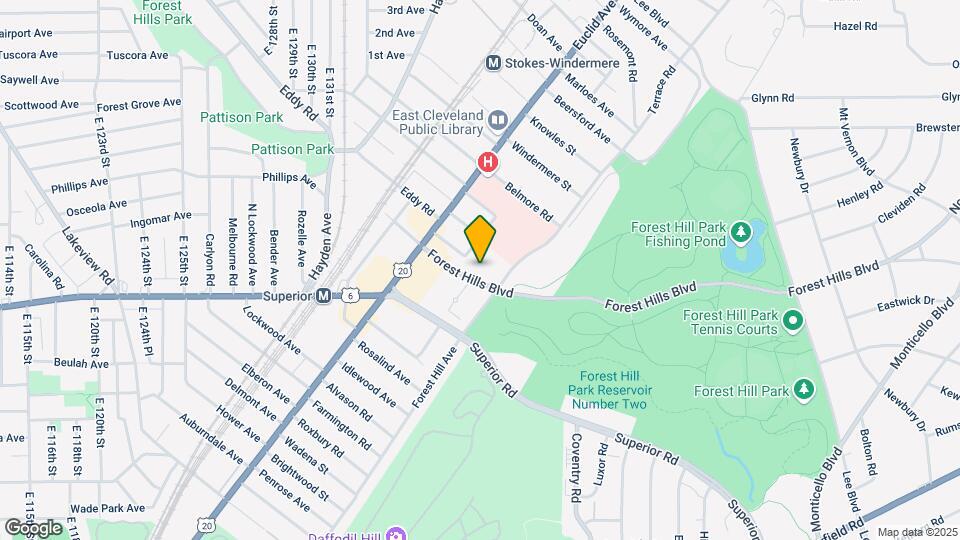 1875 Forest Hills Blvd Map and Location Details