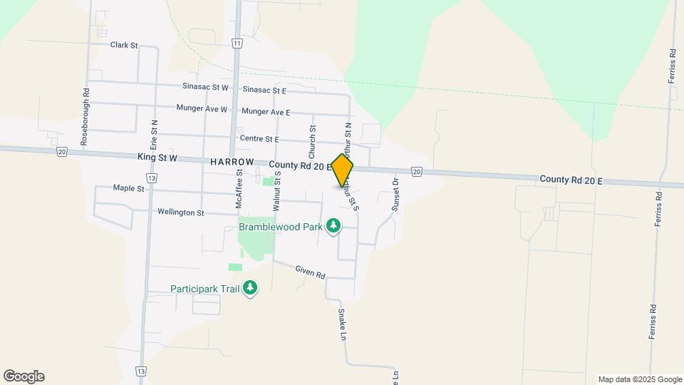 101 Arthur St S Map and Location Details