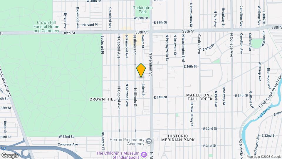3502 Salem St Map and Location Details