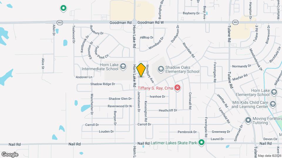 6540 Jamestown Dr Mapa y Detalles de la Ubicación