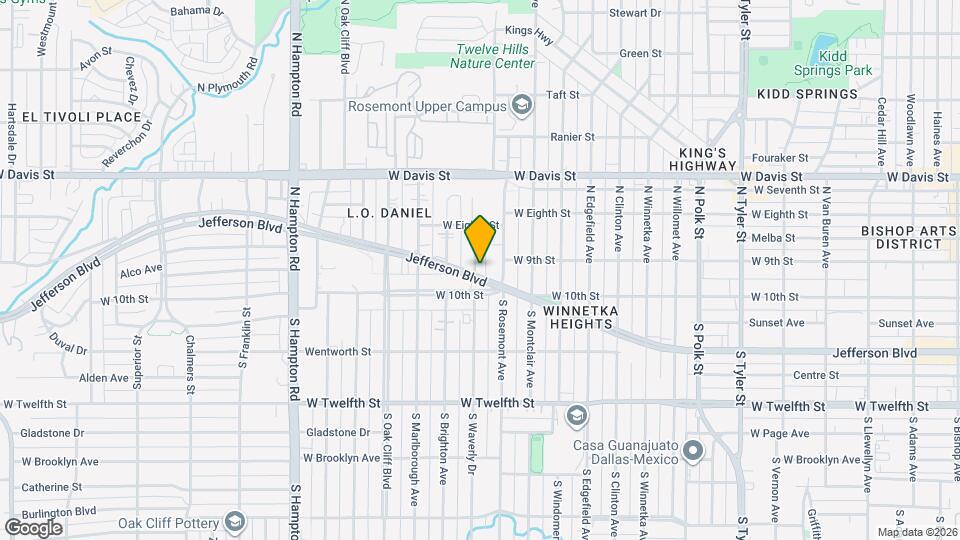 206-208 N Waverly Dr Map and Location Details