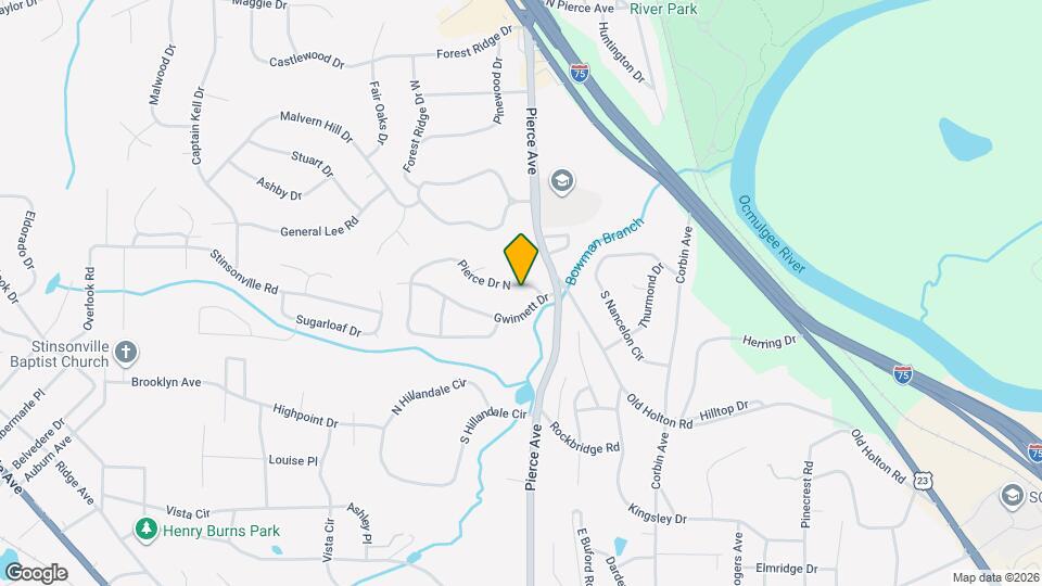 2670 Pierce Dr N Mapa y Detalles de la Ubicación