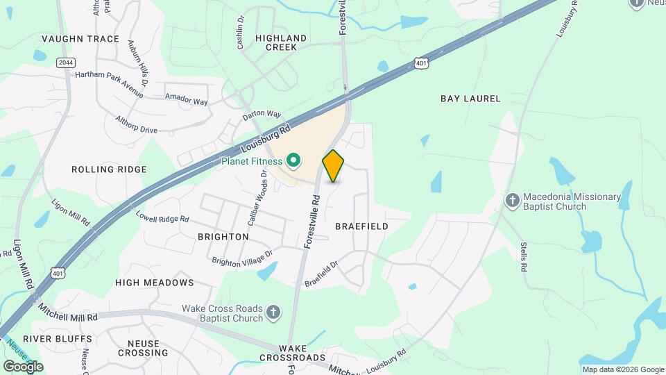 8229 Marshall Brae Dr Map and Location Details