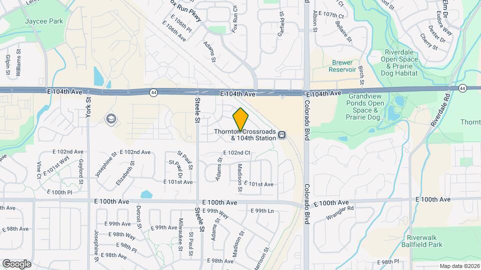 3601 E 103rd Cir Map and Location Details
