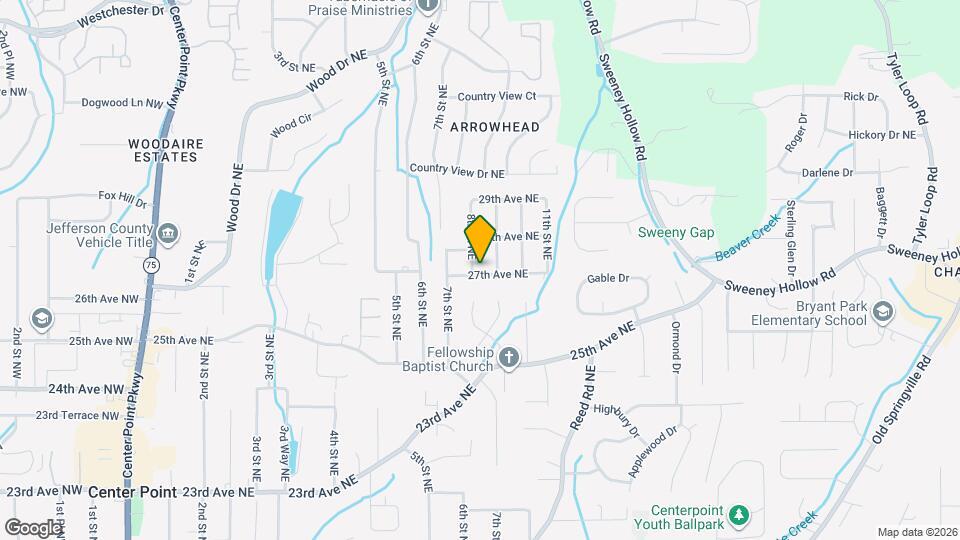 800 27th Ave NE Map and Location Details