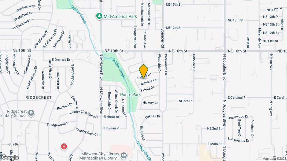 1017 Jasmine Ln Map and Location Details