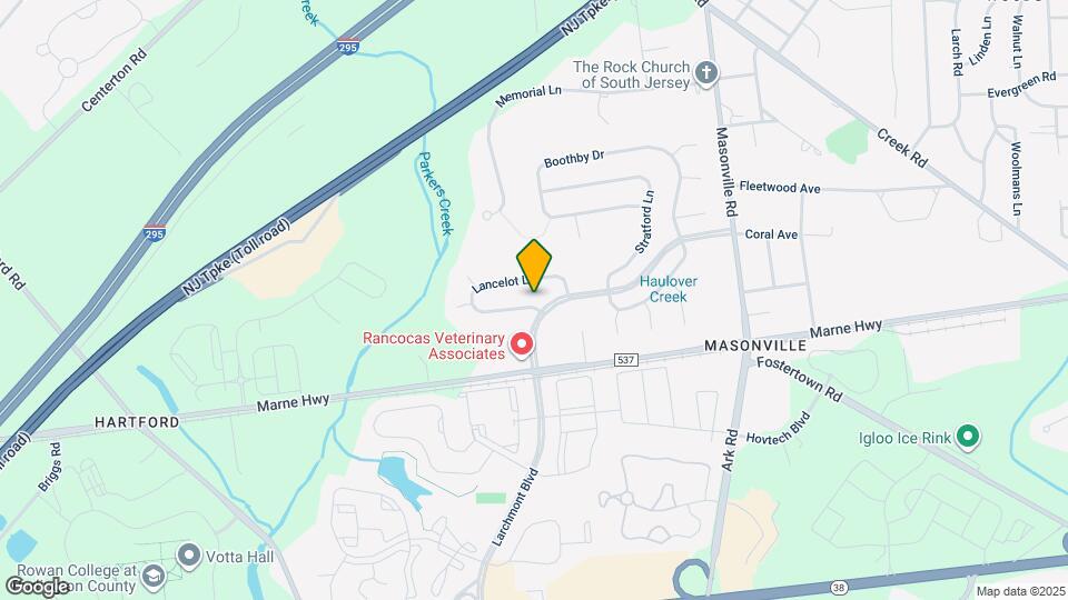 38 Lancelot Ln Mapa y Detalles de la Ubicación