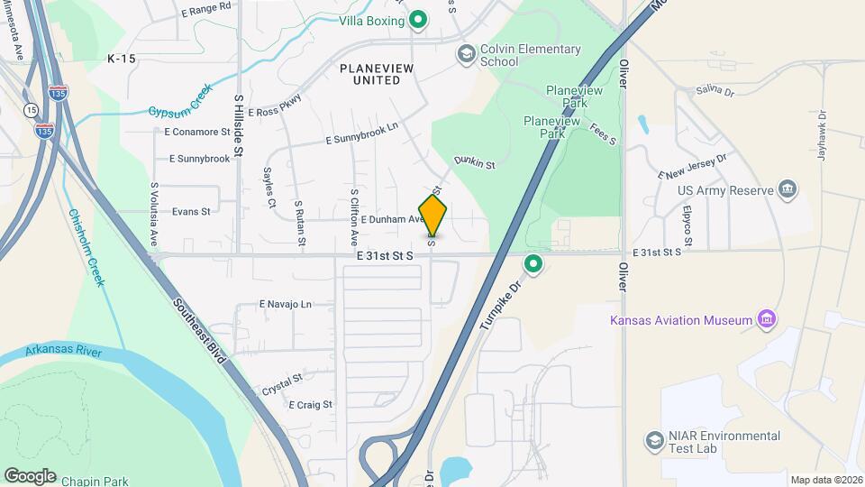 3181 S Davidson St Map and Location Details