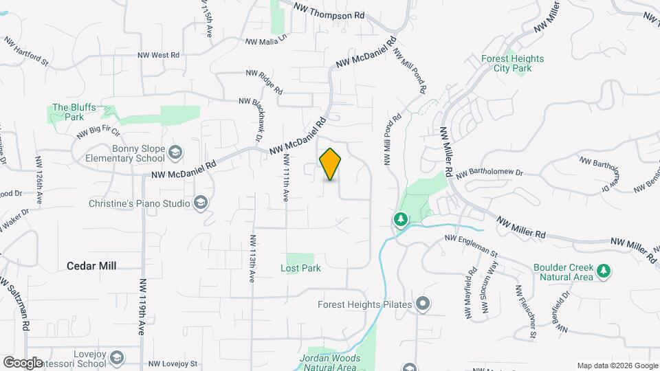 2570 NW 108th Terrace Map and Location Details