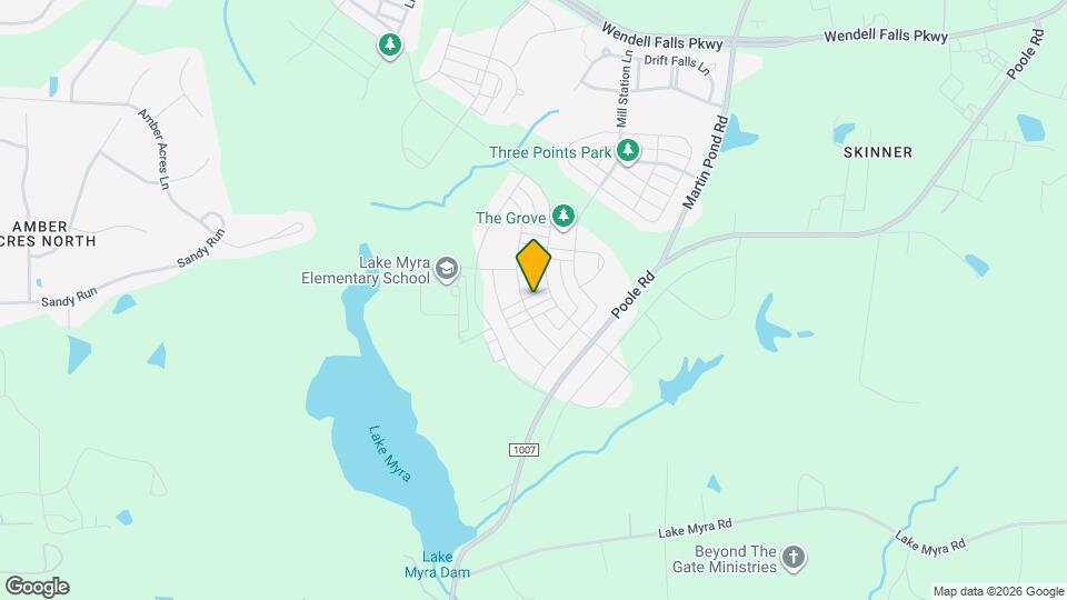 1728 Shady Oaks Dr Map and Location Details