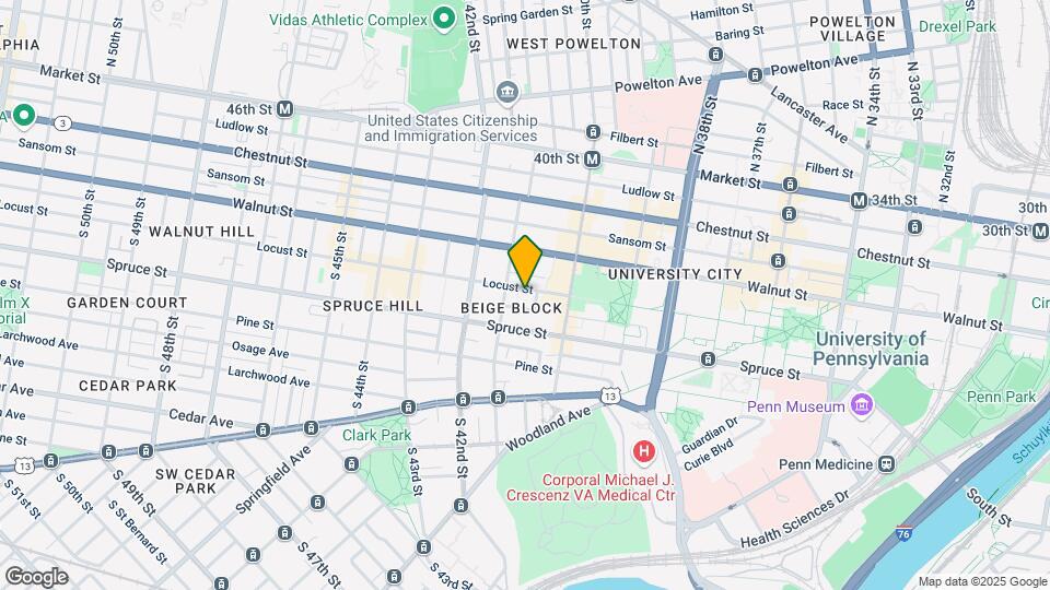 4038 Locust St Map and Location Details
