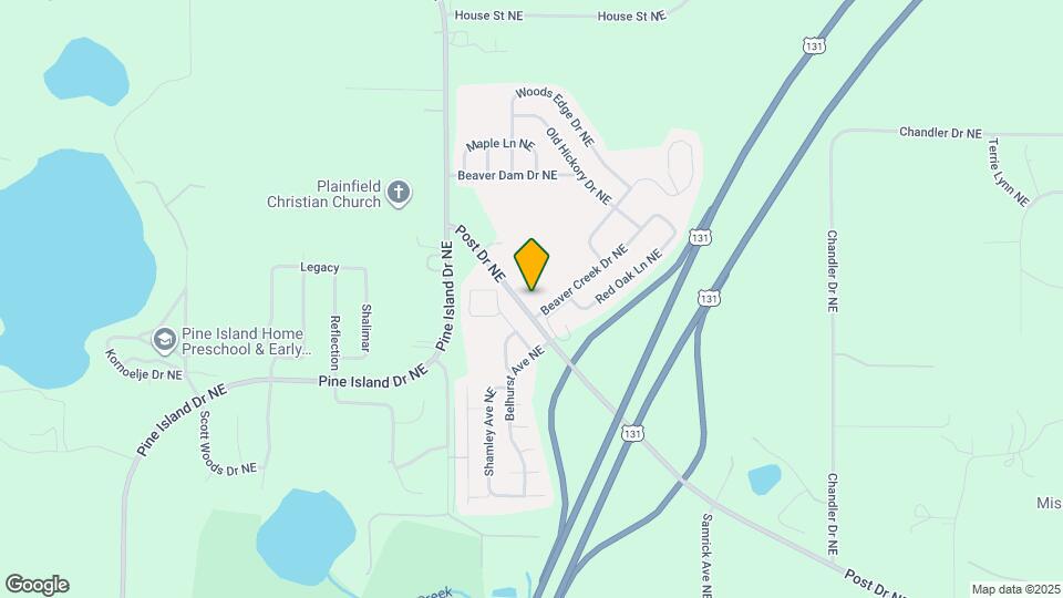 1303 Post Dr NE Mapa y Detalles de la Ubicación