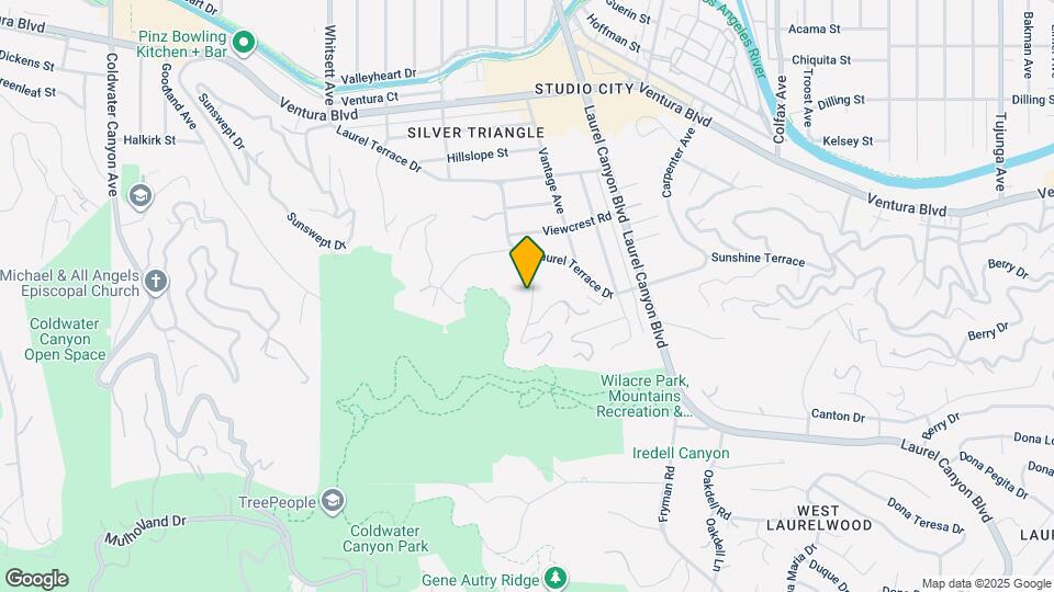 3627 Woodhill Canyon Rd Map and Location Details