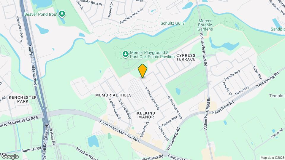 2410 W Werrington Way Map and Location Details