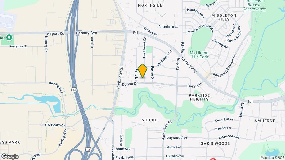 2904 Northbrook Dr Map and Location Details