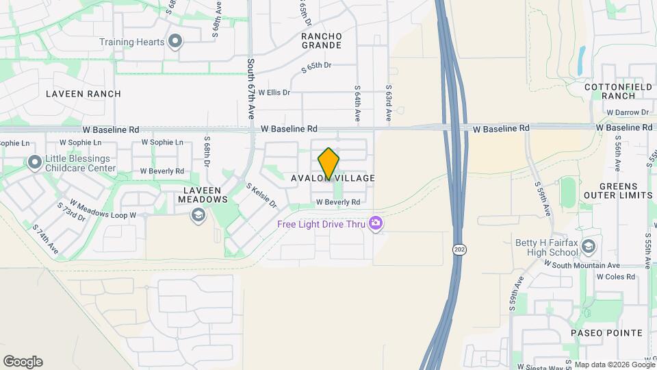 6415 W Fawn Dr Map and Location Details