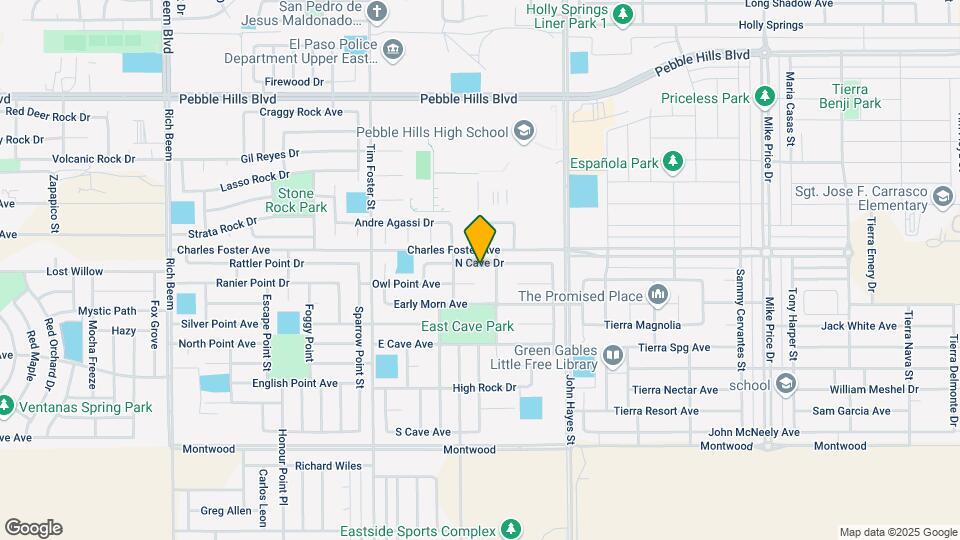 14350 N Cave Dr Map and Location Details
