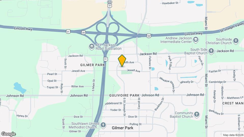 19705 Jewell Ave Map and Location Details