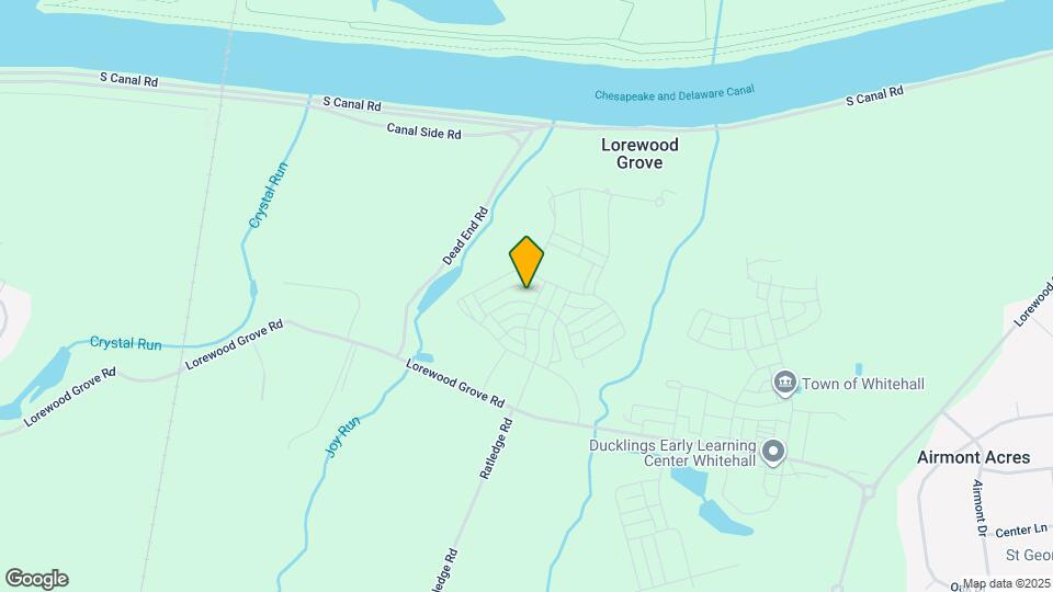 549 Lewes Landing Rd Map and Location Details