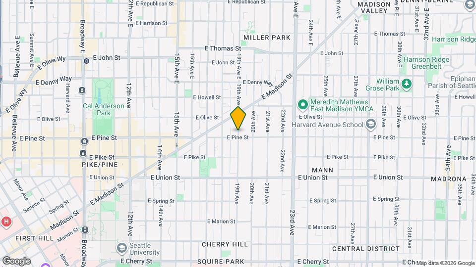1607 19th Ave Mapa y Detalles de la Ubicación